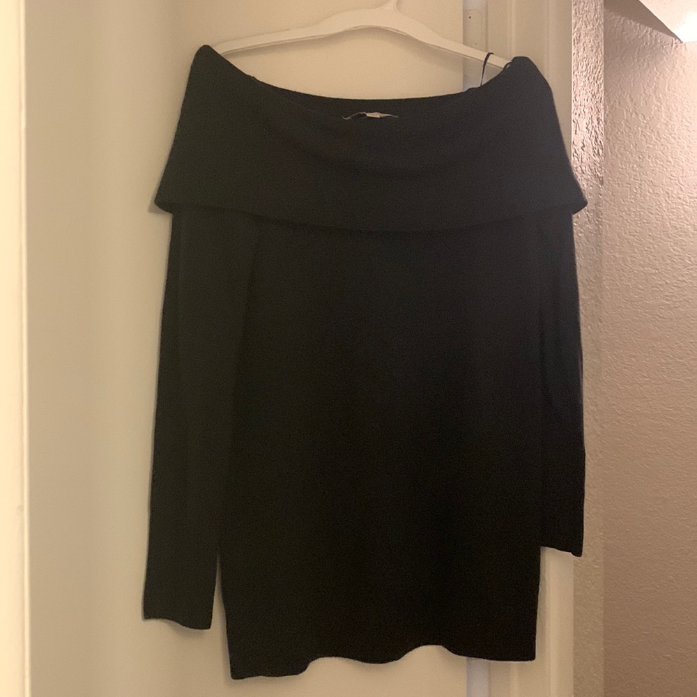 Off the shoulder sweater